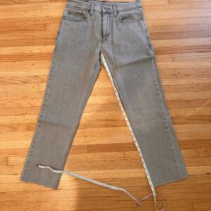 Levis 502 (grey) 29x30 (length altered)